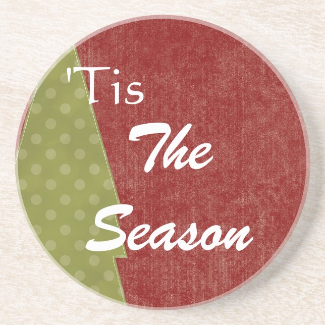 Jul 'TIS SEASON Drink Underlägg (Framsidan)