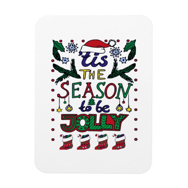 Jul Tis Season Magnet (Vertikal)