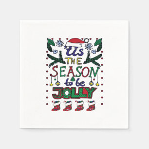 Jul Tis Season Pappersservett