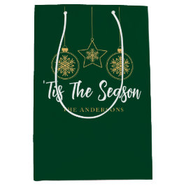 Jul "Tis the Season Grönt Guld, White Family