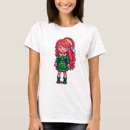 Jul tjej t-shirt