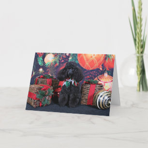 Jul - Toby - Pudel Helgkort