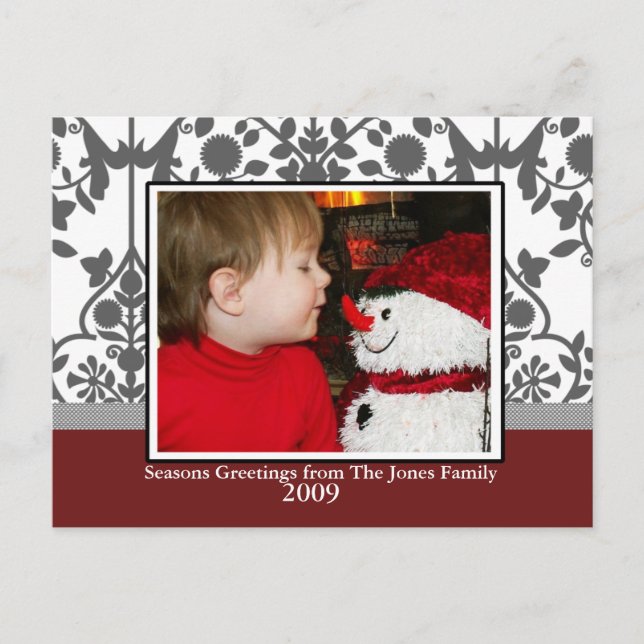 Jul Toile Helg Vykort (Framsida)