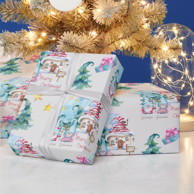 Jul Tomtar Presentpapper (Helgdagar)