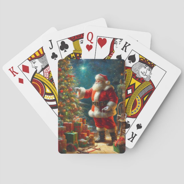 Jul Tomte 1 Casinokort (Baksidan)