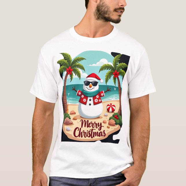 jul Tomte (2) T Shirt (Framsida)