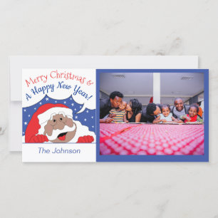 Jul Tomte av Färg Säger Julkort