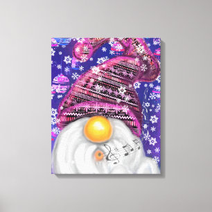 Jul Tomte Canvastryck