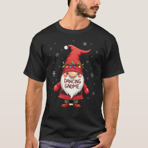 Jul Tomte Dansande Tomte Familj Jul (1) T Shirt