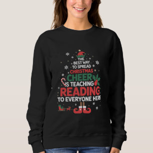 Jul Tomte för läsande lärare julglädje T Shirt