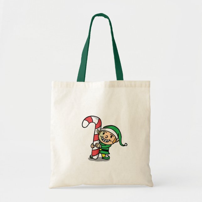 Jul Tomte Handväskor Tygkasse (Framsidan)
