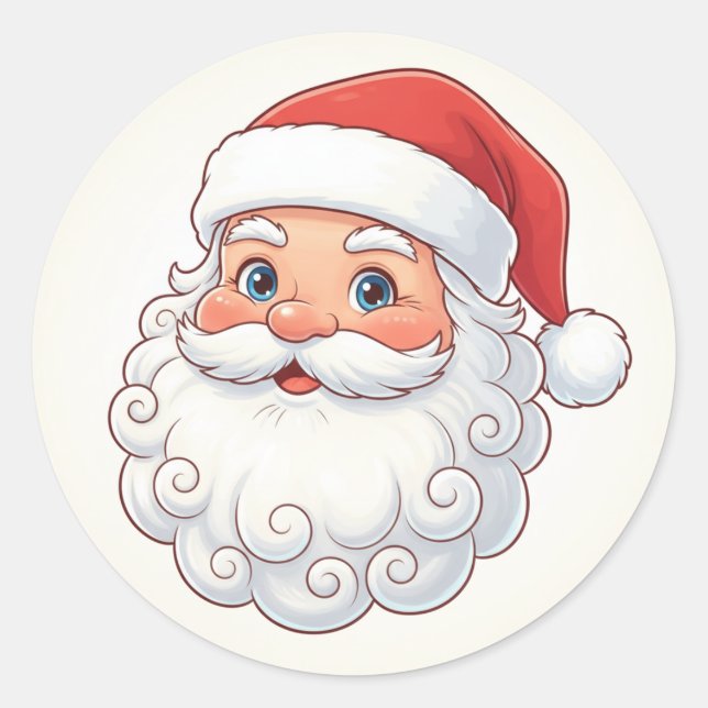 Jul Tomte Klistermärke (Framsida)