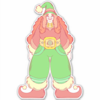Jul Tomte Klistermärken