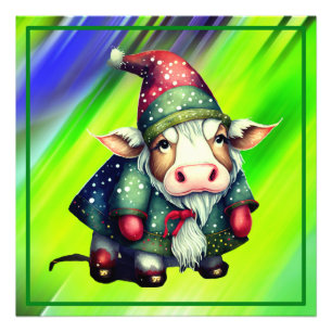 Jul Tomte Ko Design-83456 Fototryck