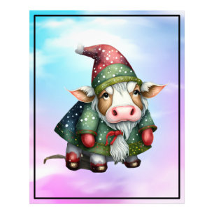 Jul Tomte Ko Design-83456 Fototryck