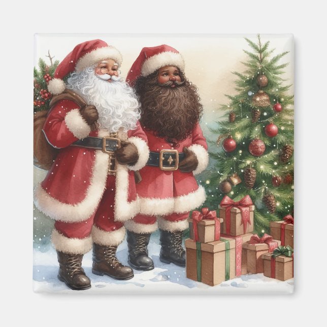 Jul tomte magnet (Framsidan)