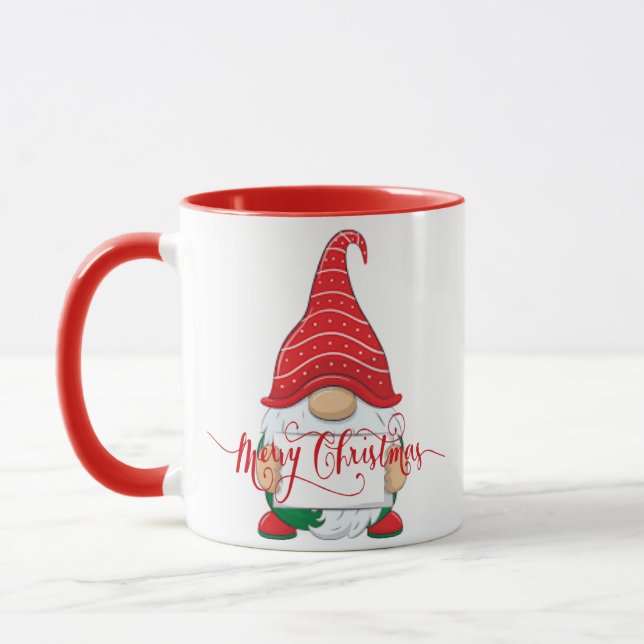 Jul tomte mugg (Vänster)