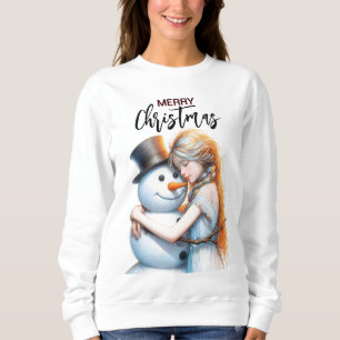 Jul Tomte Och En Flick T Shirt