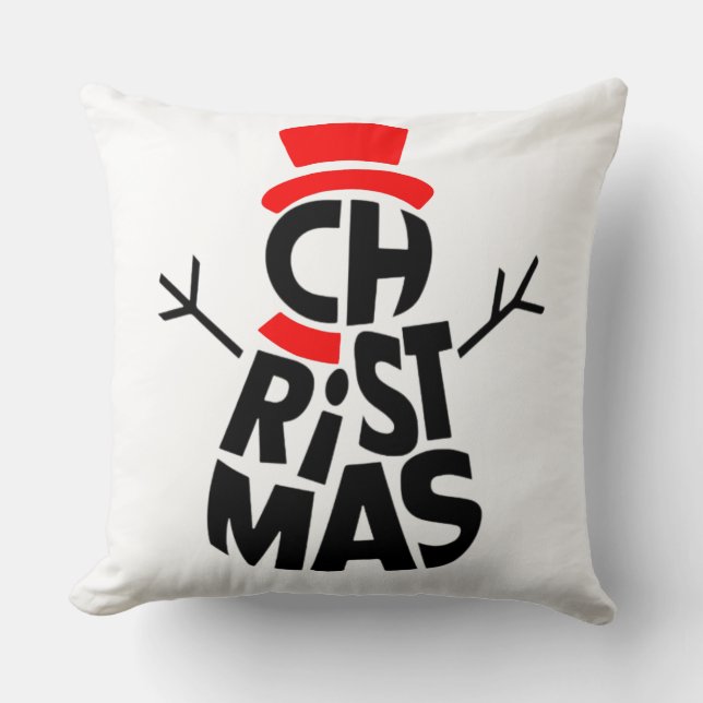 Jul Tomte Ord Konst  Kudde (Framsida)
