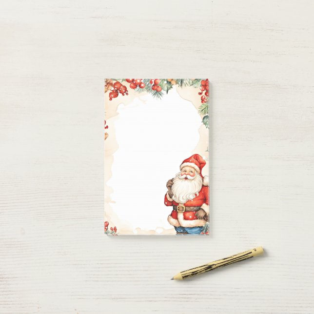Jul Tomte Post-it Block (På skrivbordet)