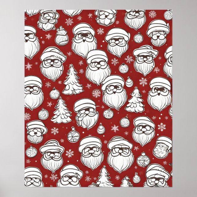 Jul Tomte Poster (Framsidan)