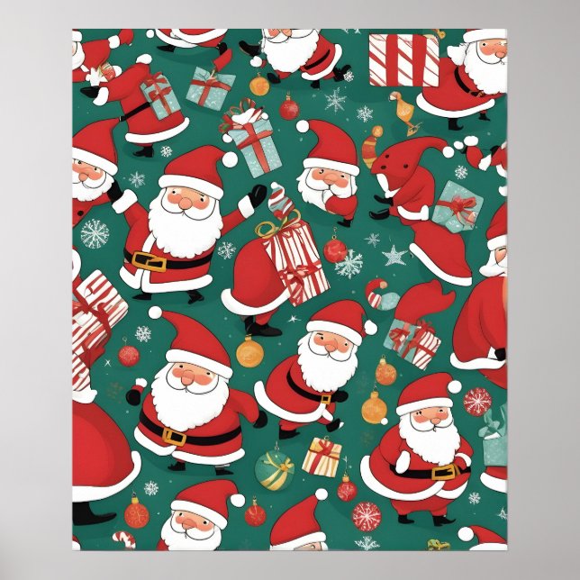 jul tomte poster (Framsidan)