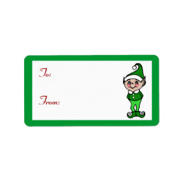 Jul Tomte Present Tags Etiketter Fraktsedel