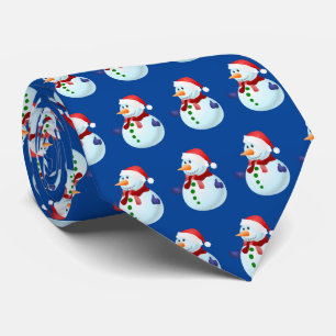 Jul tomte snöman slips