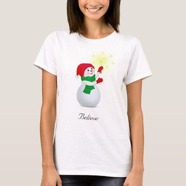 Jul Tomte T-Shirt (Framsida)