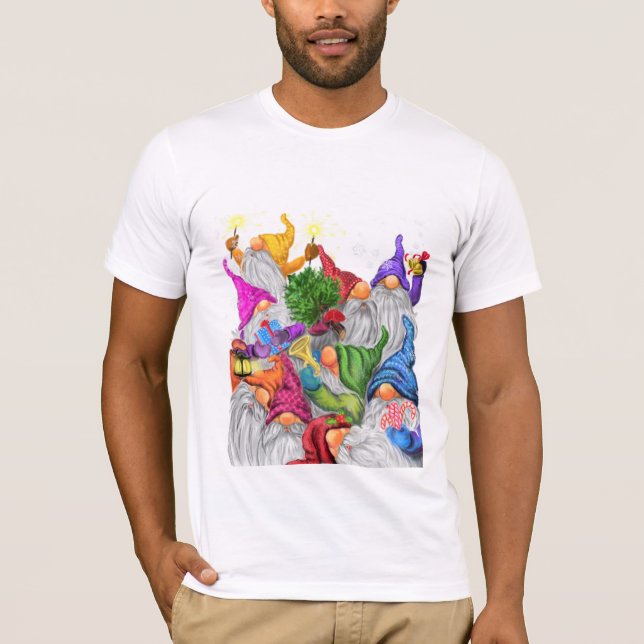 Jul Tomte T-Shirt (Framsida)