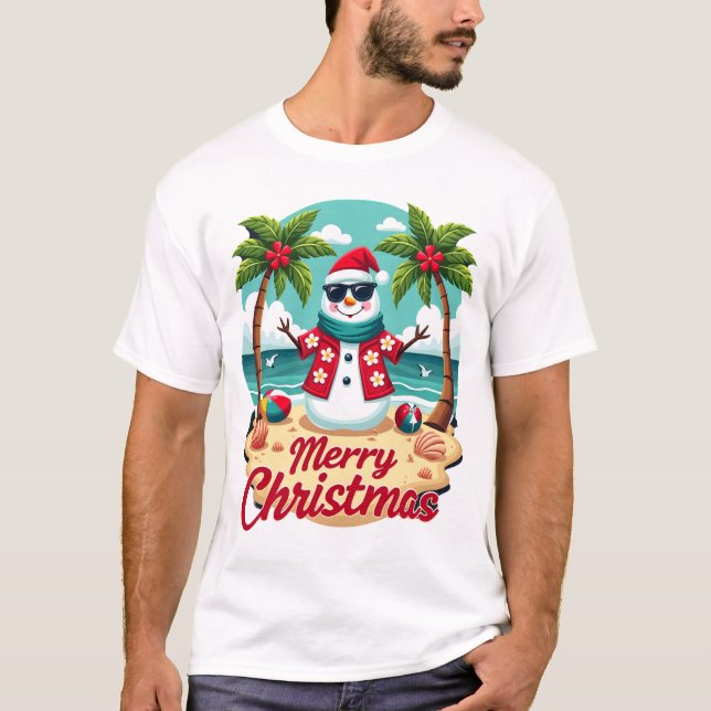 jul Tomte T Shirt (Framsida)
