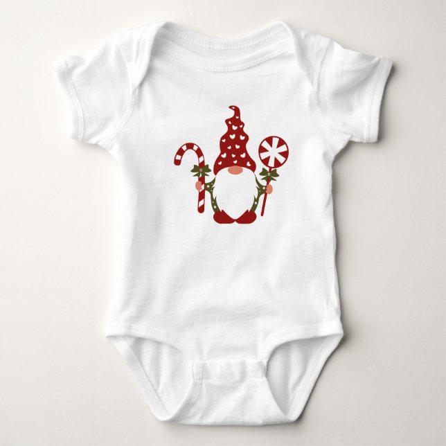 Jul Tomte T Shirt (Framsida)