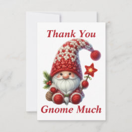 Jul Tomte Tack Kort