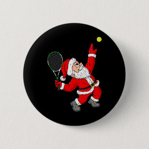 Jul Tomte Tennis Kul Pojkar Flickor Barn T Knapp