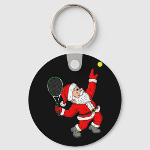 Jul Tomte Tennis Kul Pojkar Flickor Barn T Nyckelring