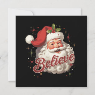 Jul tomte tro på jul  julkort