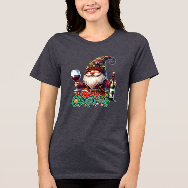 Jul Tomte Vin Tröja (Framsida)