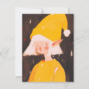 Jul Tomte Vykort