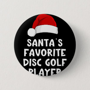 Jul Tomtens Favorit Discgolfspelare Pyjamas Knapp