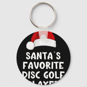 Jul Tomtens Favorit Discgolfspelare Pyjamas Nyckelring