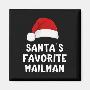 Jul Tomtens Favoritbrevbärare Rolig Jul Paja Magnet