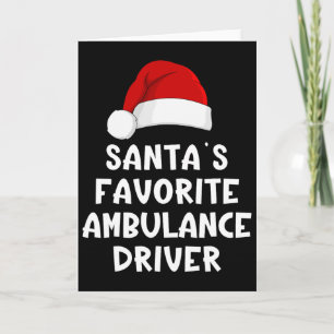 Jul Tomtes Favorit Ambulansförare Rolig  Kort
