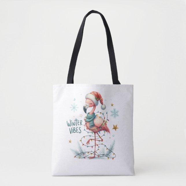 Jul Tote Bag Tygkasse (Framsida)