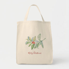 Jul Tote bags Botaniska rödberries Tygkasse