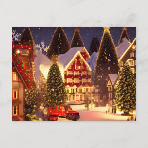 Jul Town Vykort