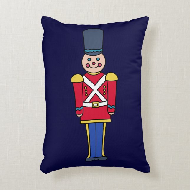 Jul Toy Soldier Kudd  Prydnadskudde (Framsidan(Vertikal))
