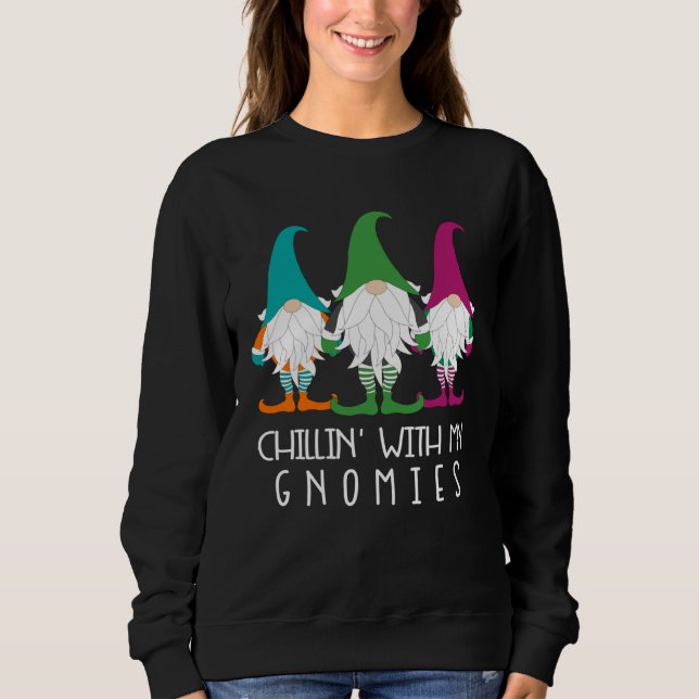 Jul Trädgårdstomte Gnom Hatt Strumpa Sko T Shirt (Framsida)