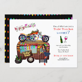 Jul TRAILER SOPOR BASH Funny Party Inbjudningar