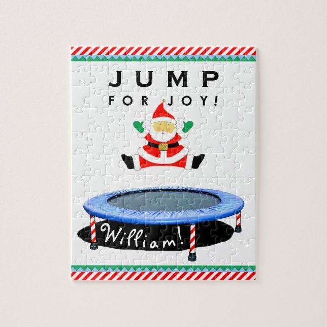 Jul Trampolin Pussel (Vertikal)