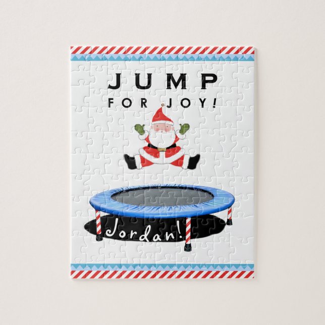 Jul Trampolin Pussel (Vertikal)